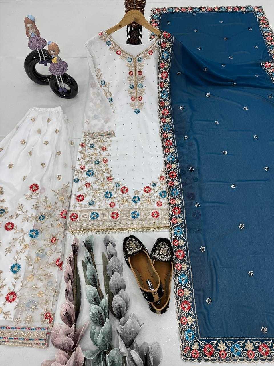 Ynf Georgette KESH512 1678 Suits & Dresses Wholesale Ladies Suits Palazzo Suit Embroidered Suits Manufacturer