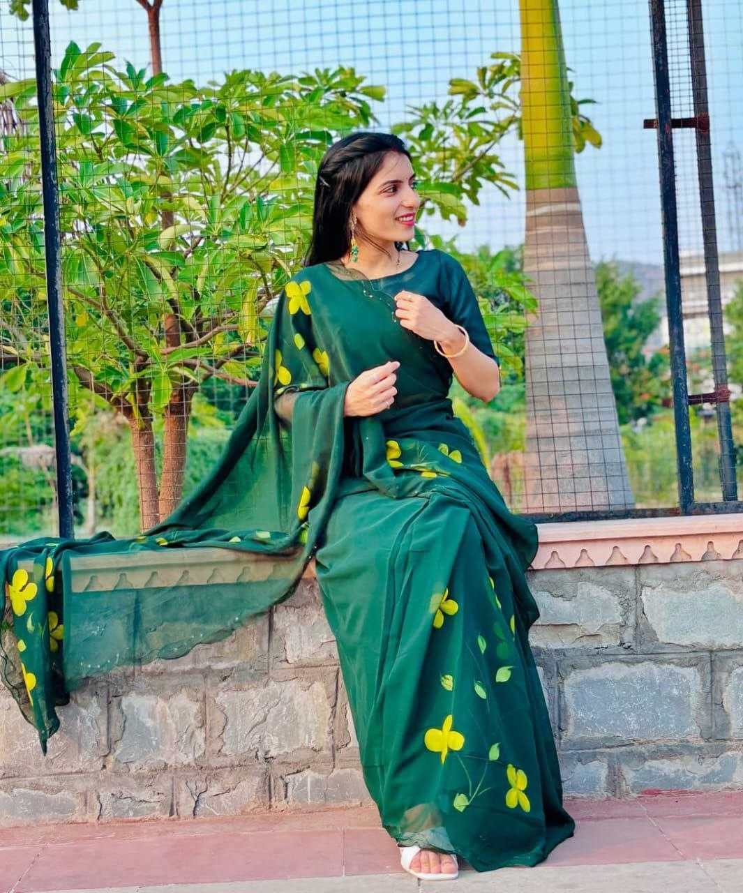 Ynf Georgette KESH518 4396 Sarees Wedding Collections Festive Collections Wholesale Georgette Sarees Sequence Sarees Sarees With Blouse Manufacturer