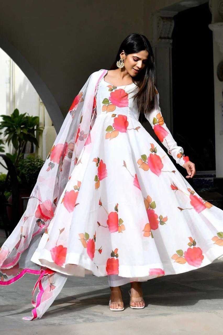 Ynf Georgette KESH559 337 Kurti Wholesale Anarkali Kurtis Georgette Kurti Manufacturer