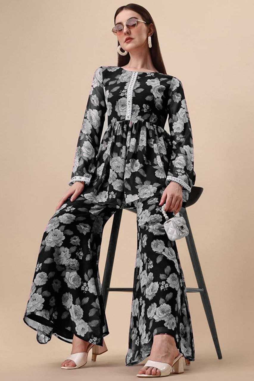 Ynf Georgette KESH559 349 Suits & Dresses Western Wears Festive Collections Wholesale Sharara Salwar Suits Printed Dresses Georgette Dresses Manufacturer