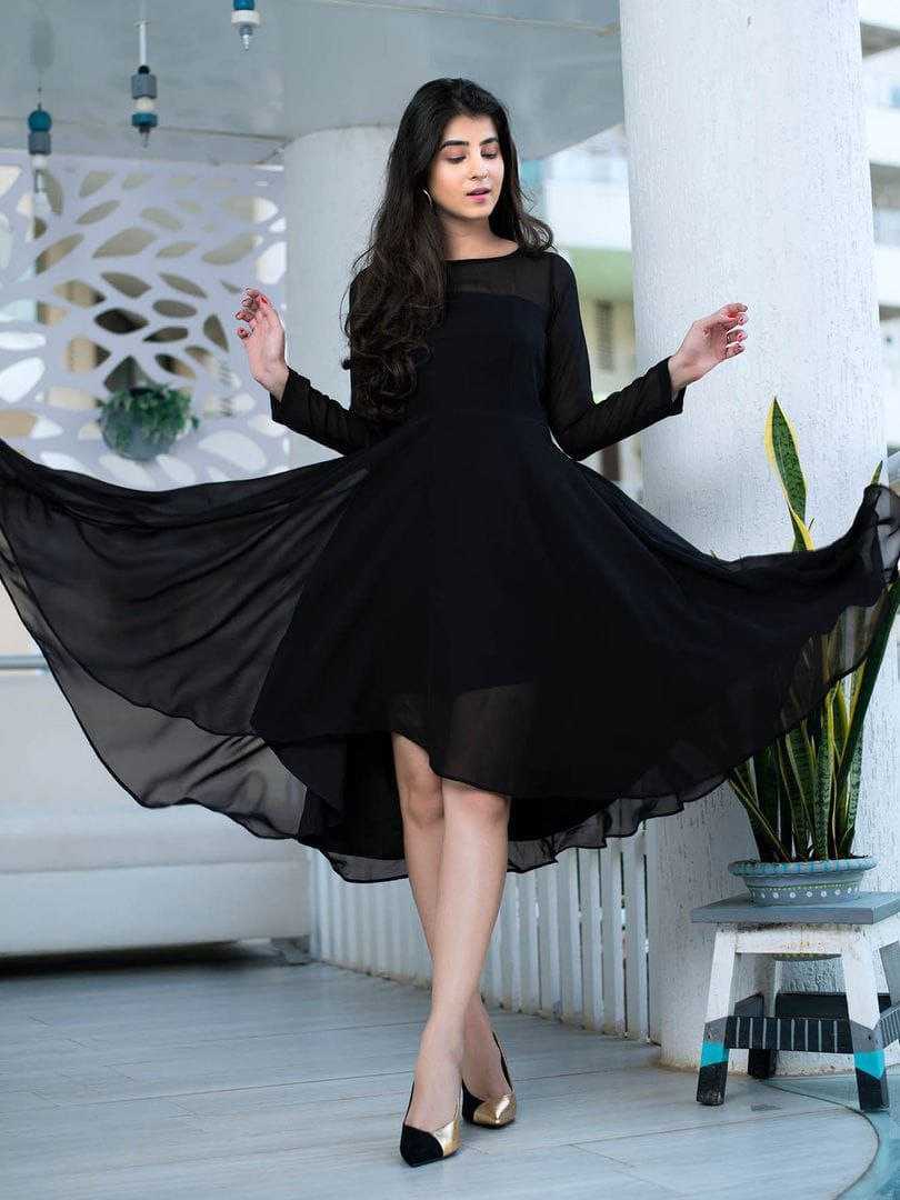 Ynf Georgette KESH559 377 Suits & Dresses Western Wears Festive Collections Wholesale Tops Party wear suits Georgette Dresses Manufacturer