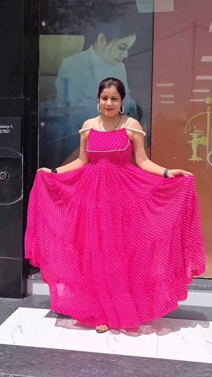 Ynf Georgette RIN157 222 Gowns Plus Size Collections Wholesale Georgette Gown Designer Gowns Pink Gown Manufacturer