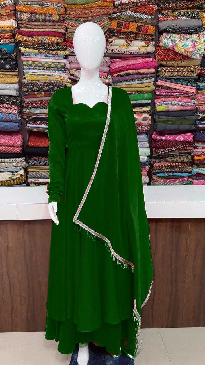 Ynf Georgette RIN157 2589 Gowns Plus Size Collections Wholesale Party Gowns Georgette Gown Designer Gowns Manufacturer