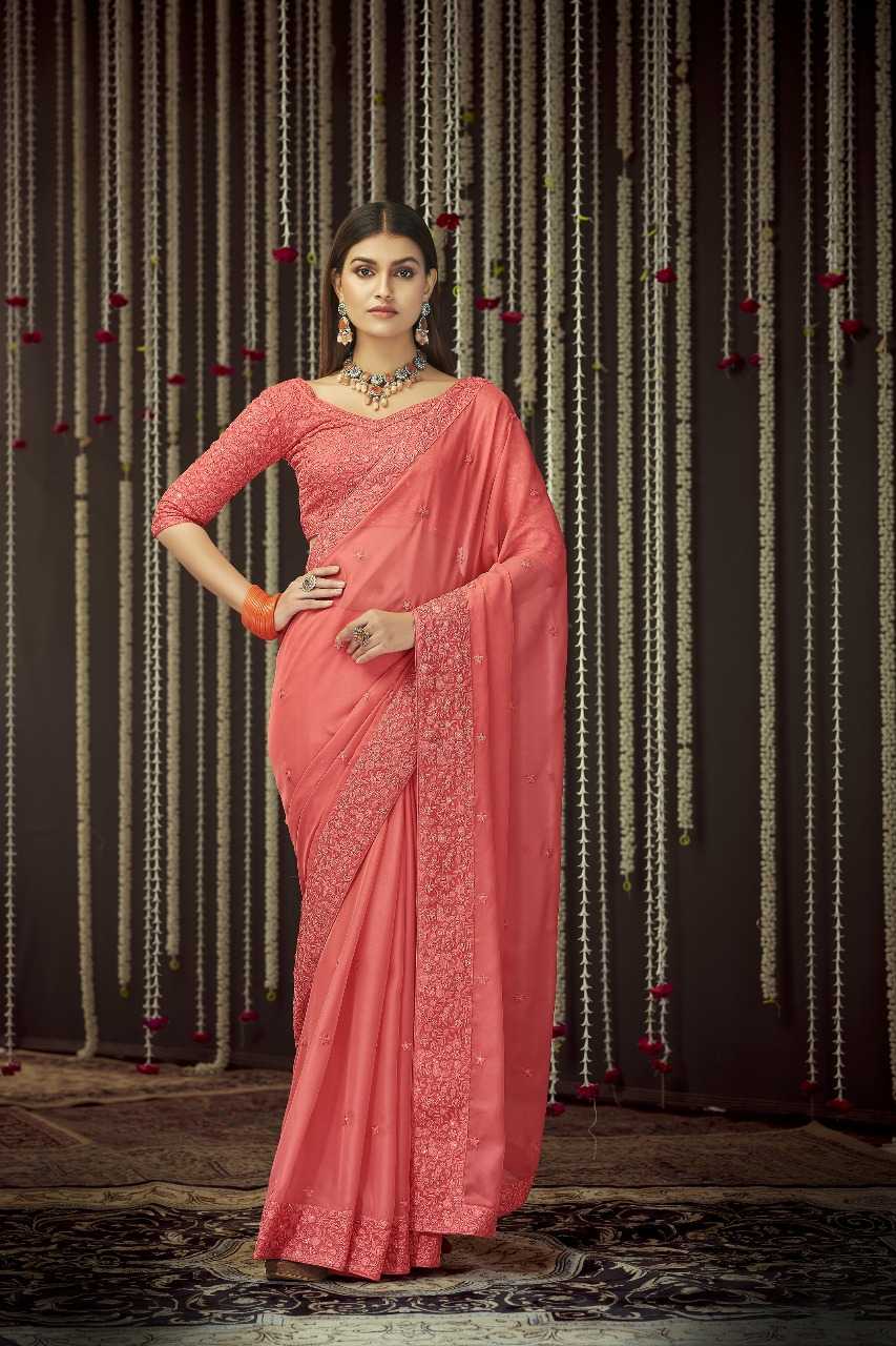 Ynf Georgette RIN197 3121 105 Sarees Wholesale Designer Sarees Fancy Sarees Bridal Sarees Manufacturer
