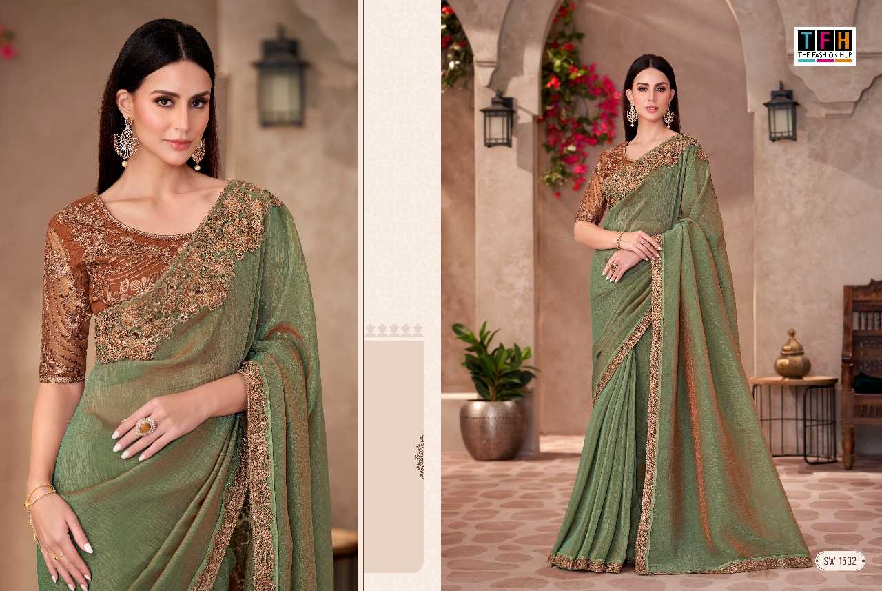 Ynf Georgette RIN197 3128 1502 Sarees Wholesale Designer Sarees Fancy Sarees Bridal Sarees Manufacturer