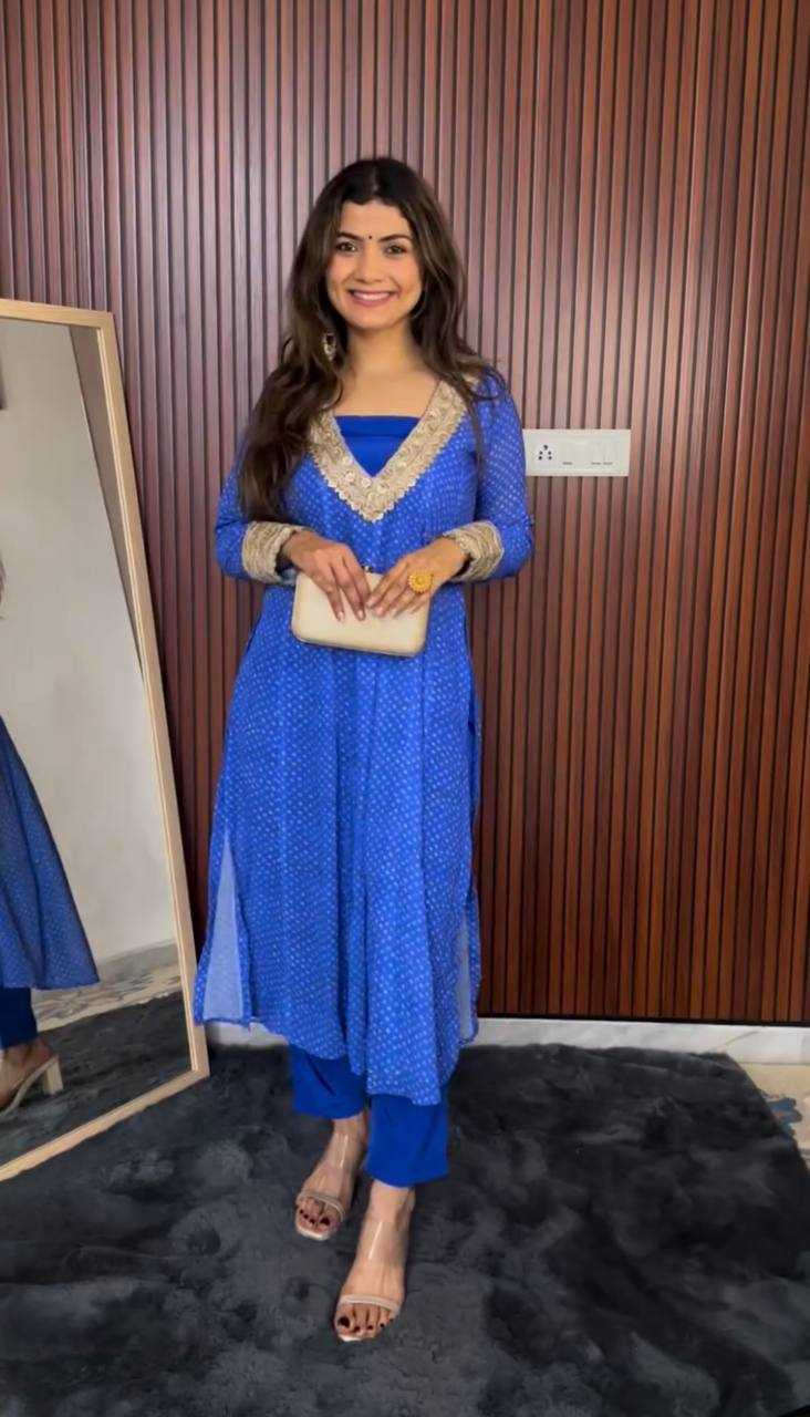 Ynf Georgette RIN215 1114 Kurti Wholesale Designer Kurtis Fancy Kurti Georgette Kurti Manufacturer