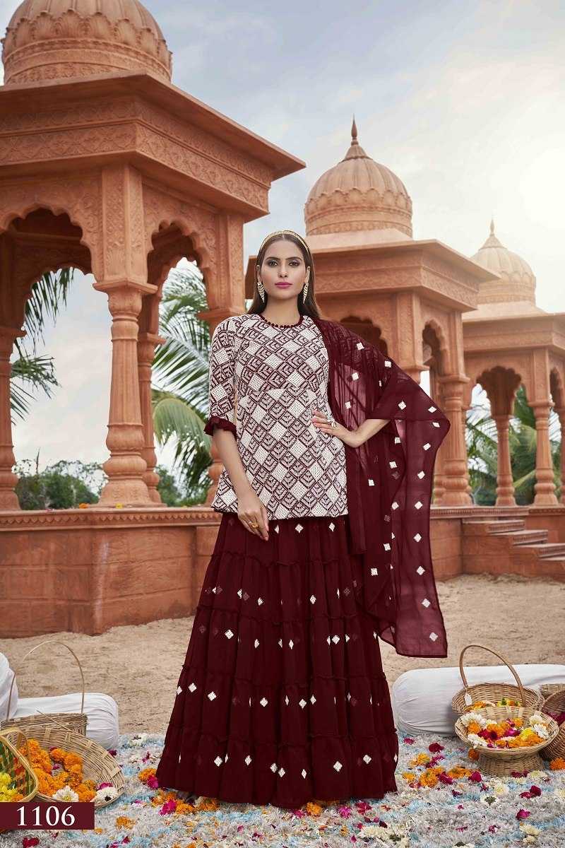 Ynf Georgette RIN227 1106 Lehengas Wholesale Fancy Lehenga Embroidered Lehenga Georgette Lehenga Manufacturer