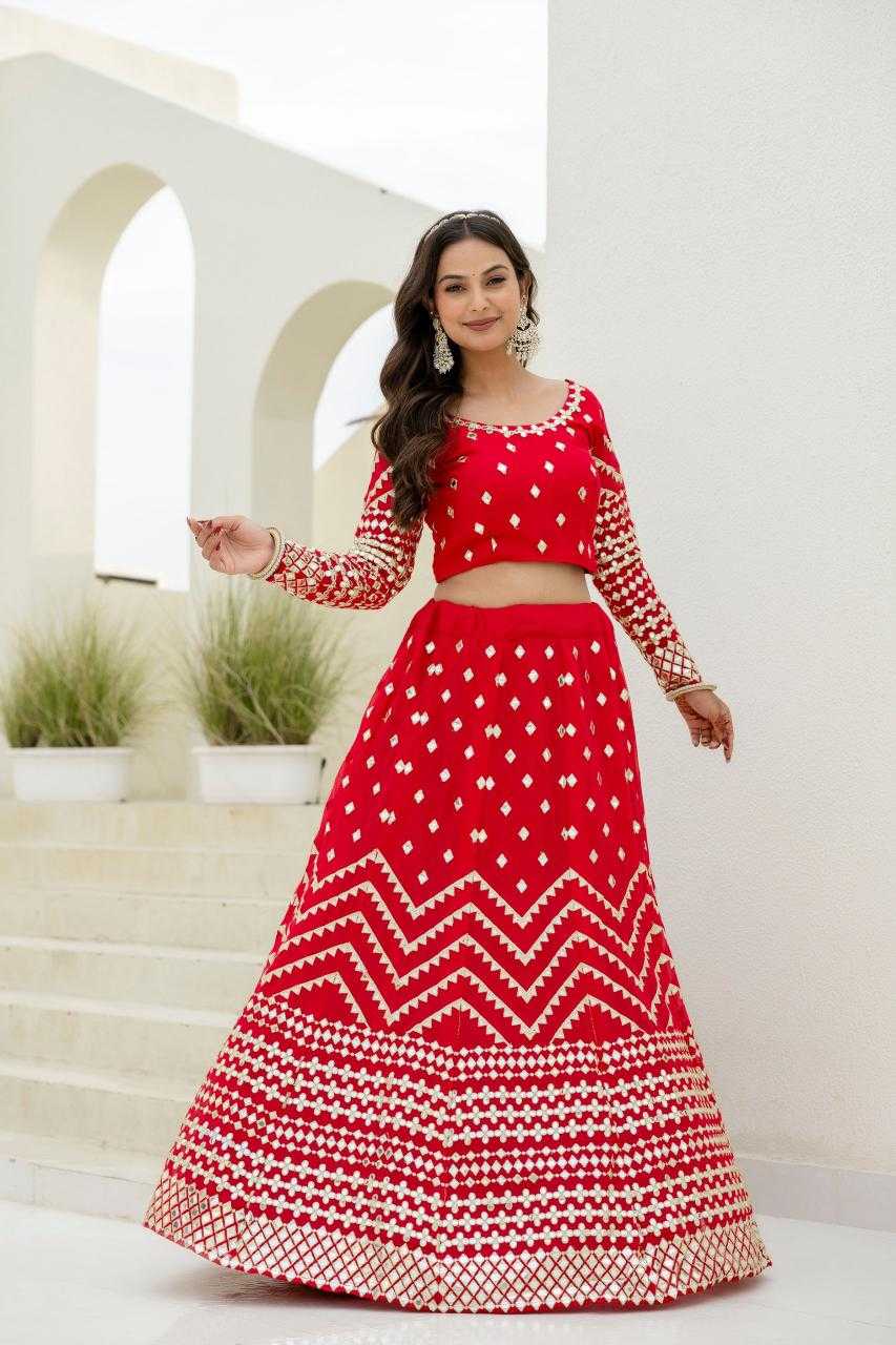 Ynf Georgette RIN228 117 Lehengas Wholesale Embroidered Lehenga Georgette Lehenga Manufacturer