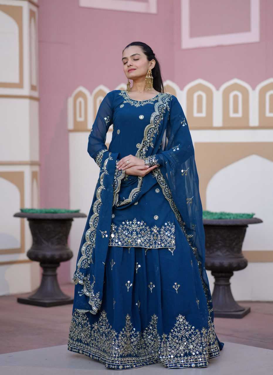 Ynf Georgette RIN232 30 Lehengas Wholesale Fancy Lehenga Traditional Lehenga Georgette Lehenga Manufacturer