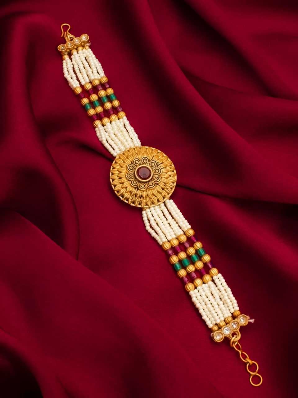 Ynf Gold Plated KESH105 BG2481 Womens Jewellery Wholesale Golden Bracelet Traditional Jewelry Pearl Jewelry Manufacturer