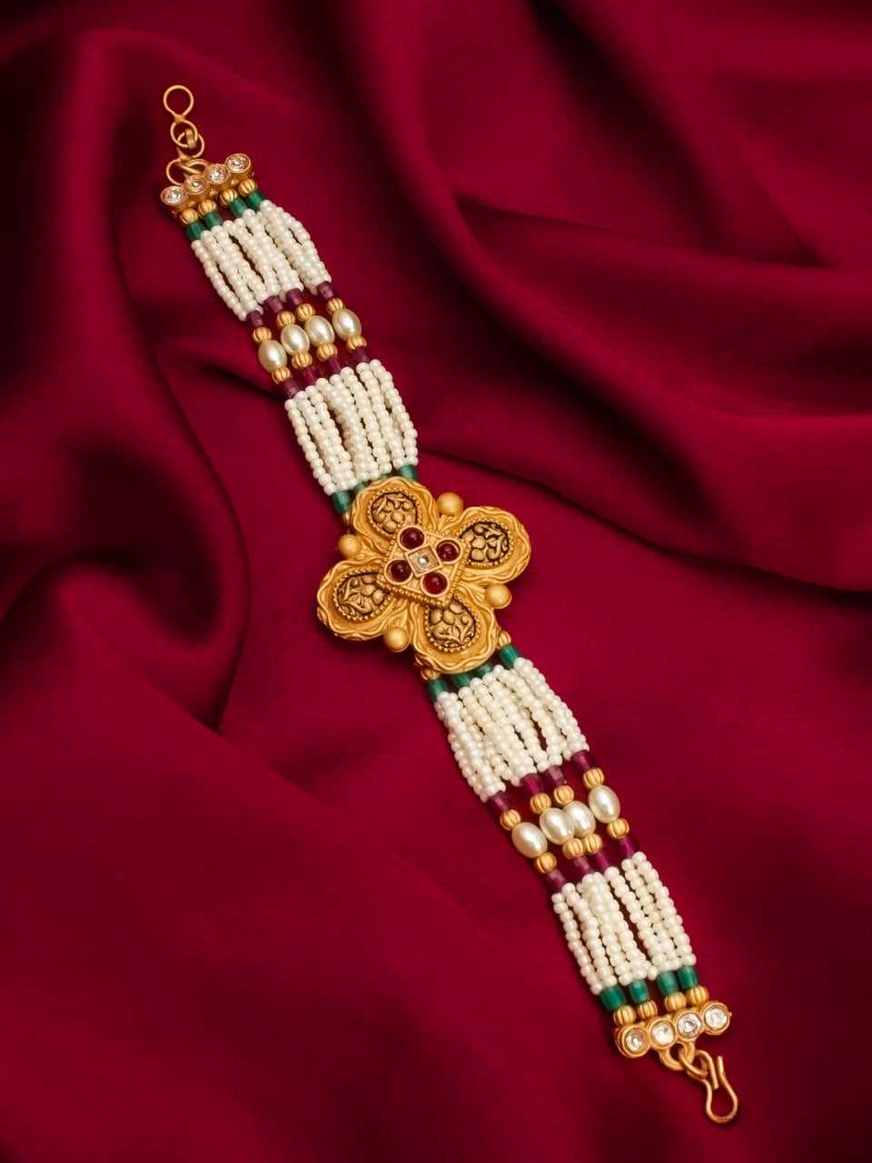 Ynf Gold Plated KESH105 BG2482 Womens Jewellery Wholesale Fashion Bracelets Traditional Jewelry Pearl Jewelry Manufacturer