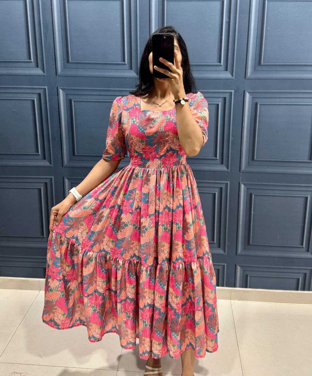 Ynf Hakoba RIN217 Hakuba Suits & Dresses Wedding Collections Festive Collections Wholesale Indo Western Dresses Printed Suits Maxi Dresses Manufacturer