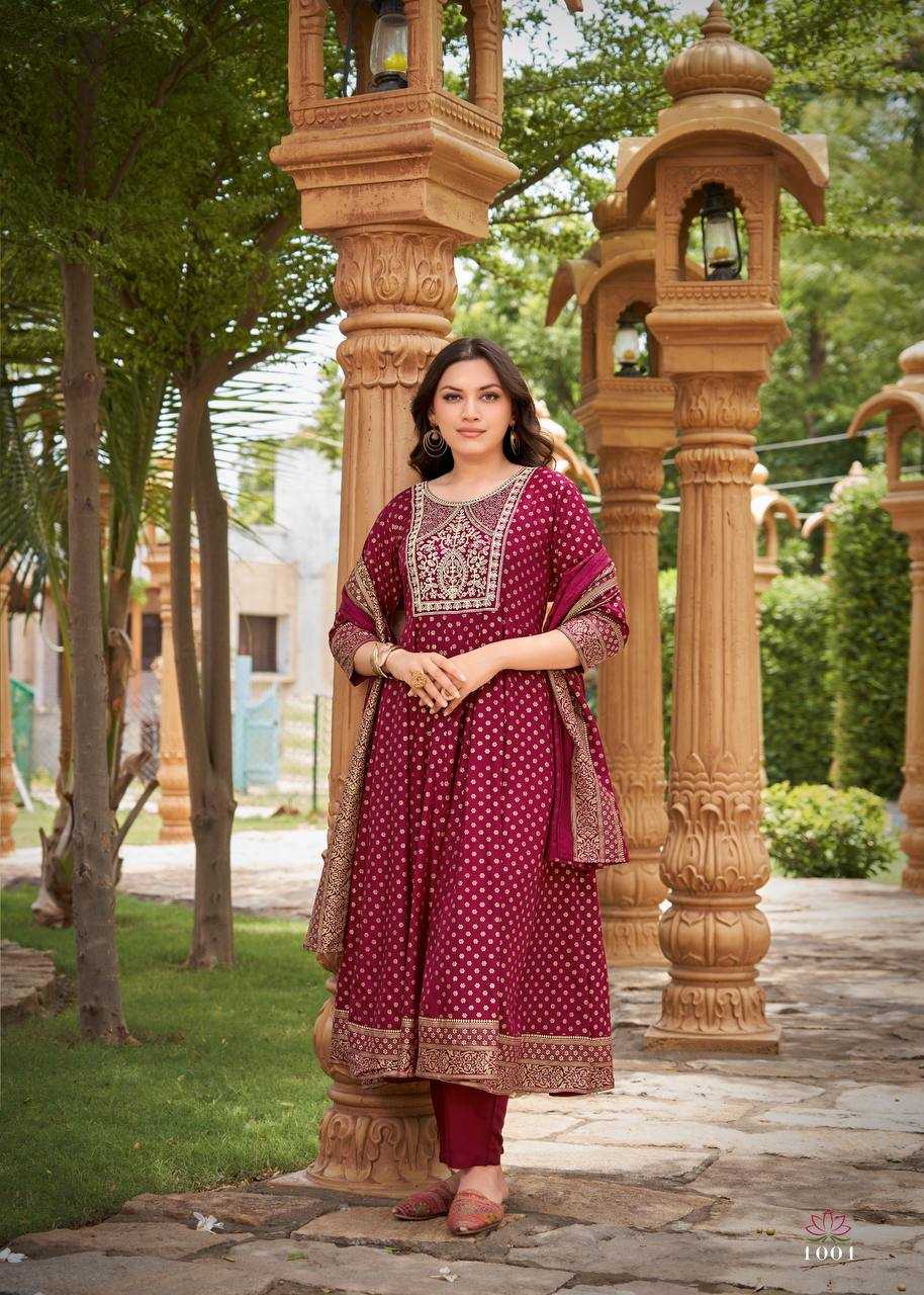 Ynf Heavy Rayon RIN131 1001 Kurti Wholesale Embroidered Kurtis Kurti With Palazzo Manufacturer