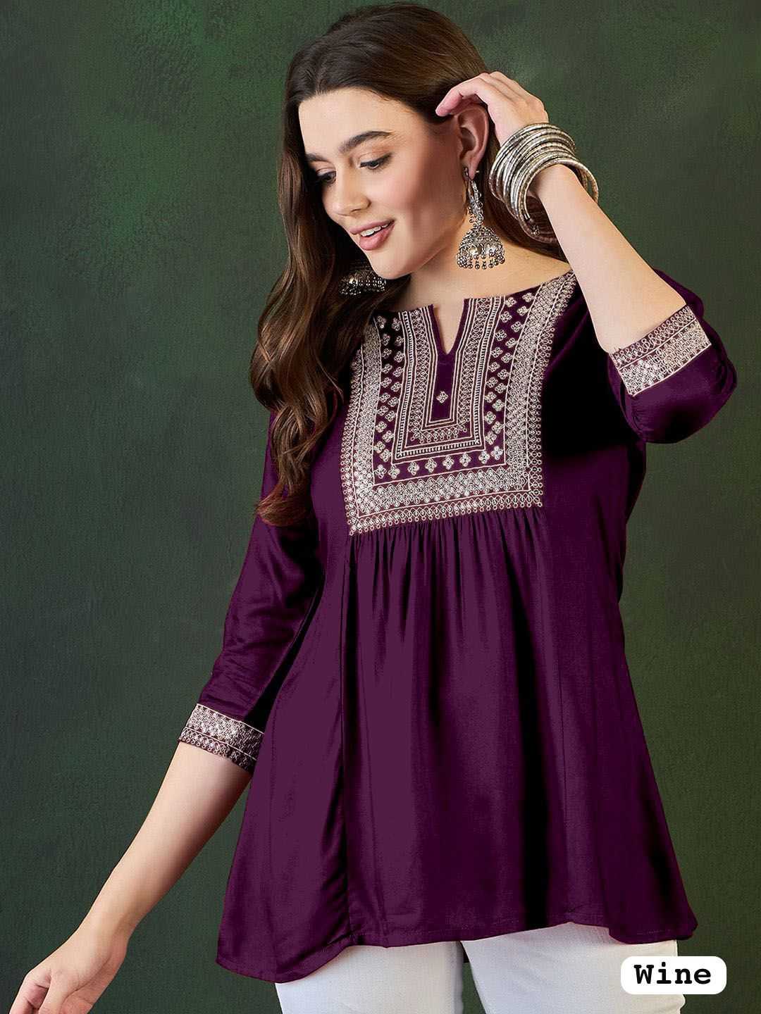 Ynf Heavy Rayon RIN190 Adaa Setwise Collections Wholesale Kurtis Catalogs Manufacturer