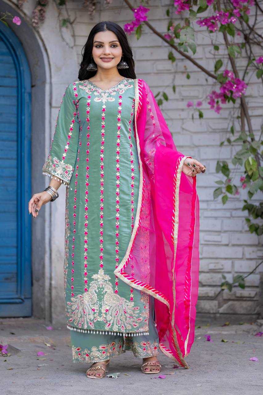 Ynf Heavy Roman Silk KESH512 200 Suits & Dresses Wholesale Ladies Suits Embroidery Suits Designer Suits Manufacturer