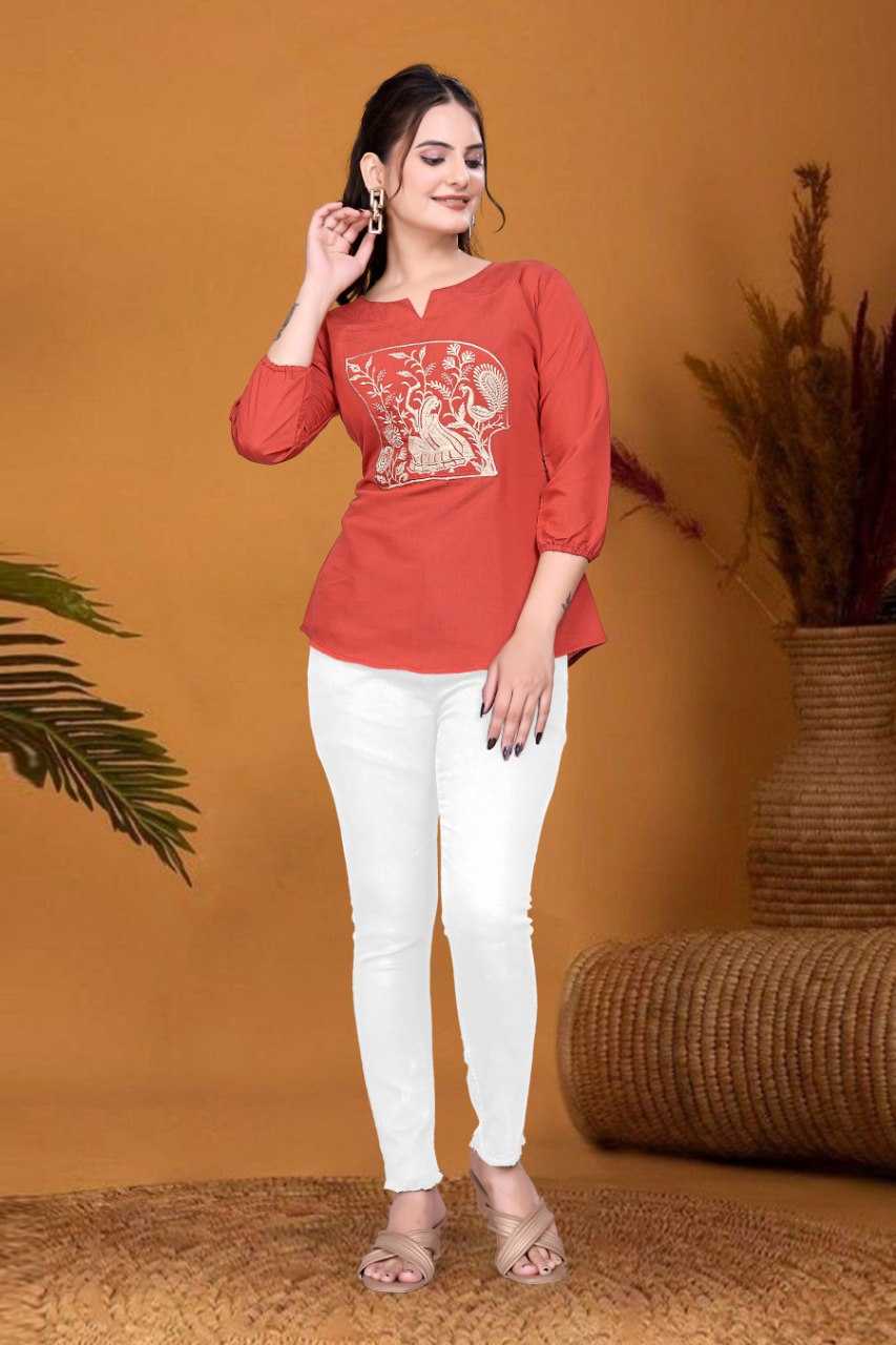 Ynf Heavy Roman Silk KESH559 1003 Western Wears Wholesale Tops Manufacturer