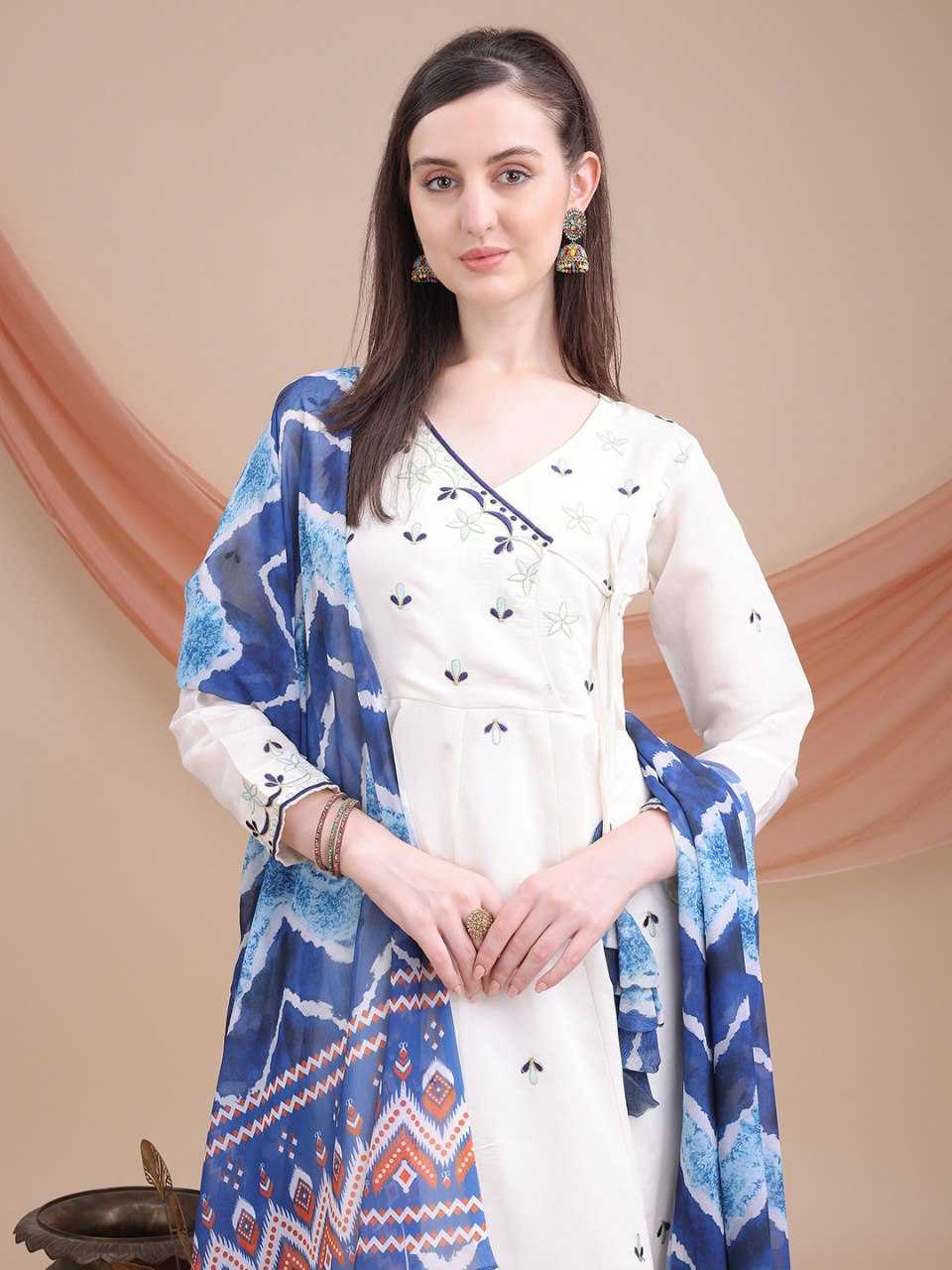 Ynf Heavy Roman Silk KESH559 6060 Kurti Wholesale Anarkali Kurtis Angrakha Kurtis Manufacturer