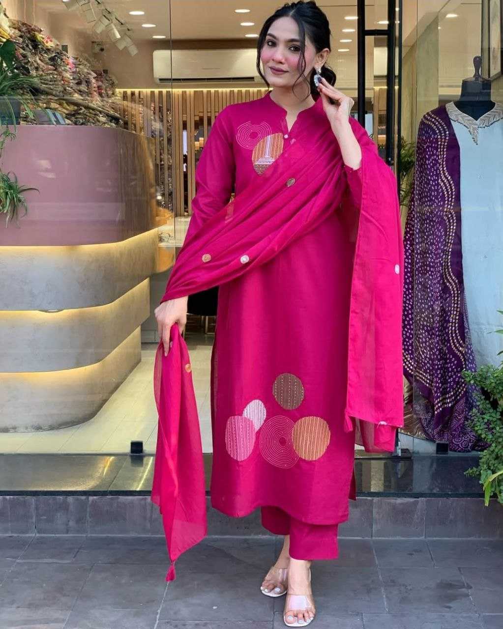 Ynf Heavy Roman Silk RIN193 wrinkle Suits & Dresses Wholesale Ladies Suits Party wear suits Designer Suits Manufacturer