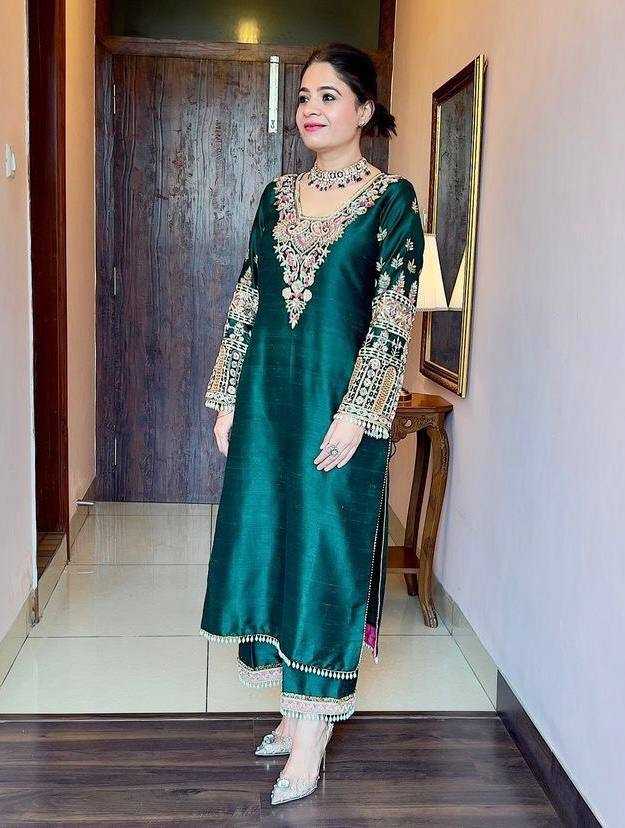 Ynf Heavy Silk KESH512 170 Suits & Dresses Wholesale Ladies Suits Dresses Designer Suits Manufacturer