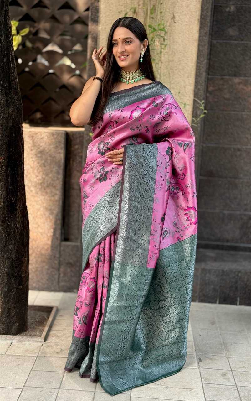 Ynf Jacquard RIN113 4272-ROSHNI Sarees Wholesale Designer Sarees Jacquard Saree Traditional Sarees Manufacturer