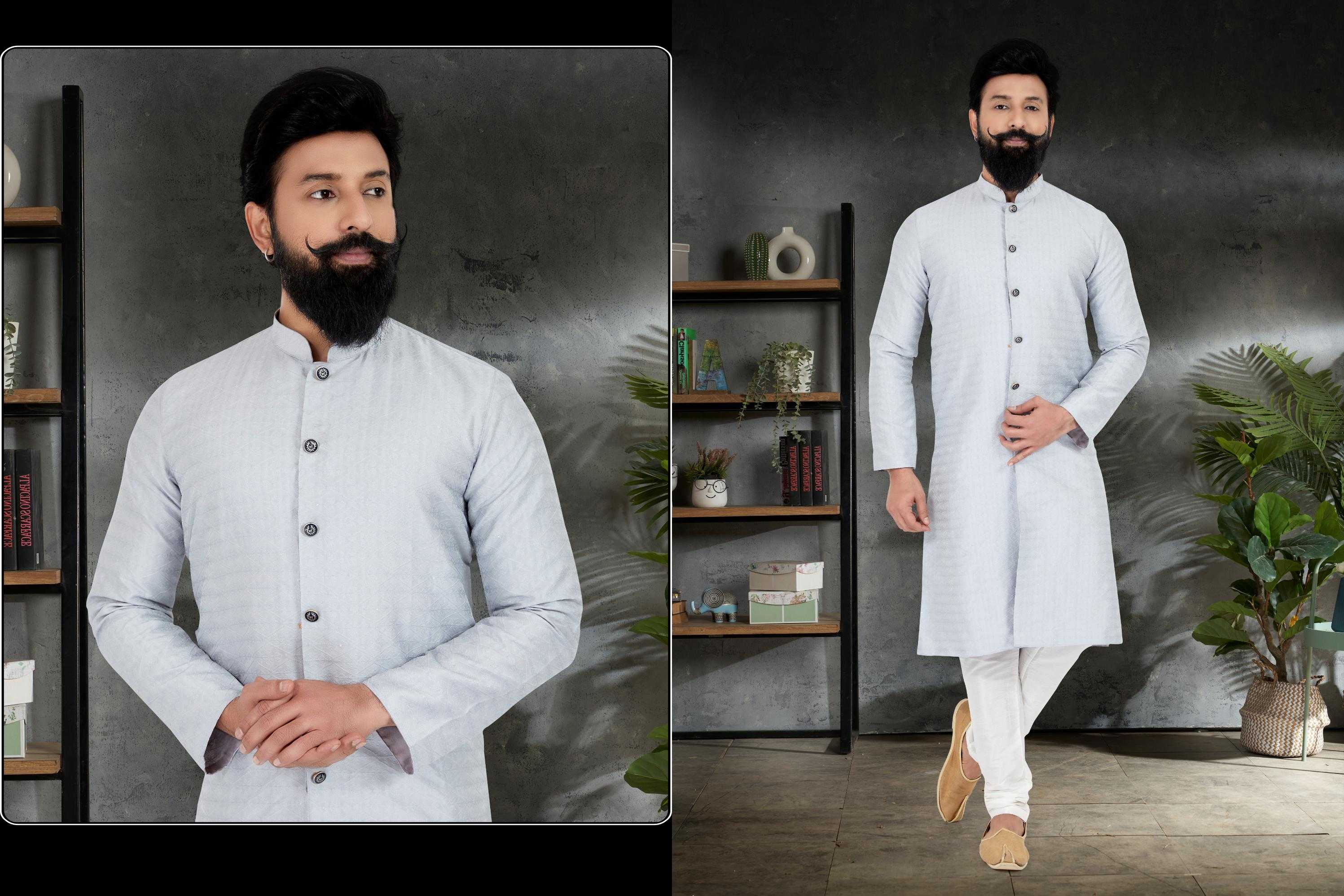 Ynf Jacquard RIN223 3044A Mens Wear Wholesale Mens Kurtas Mens Kurta Pyjama Men Wedding kurta Manufacturer