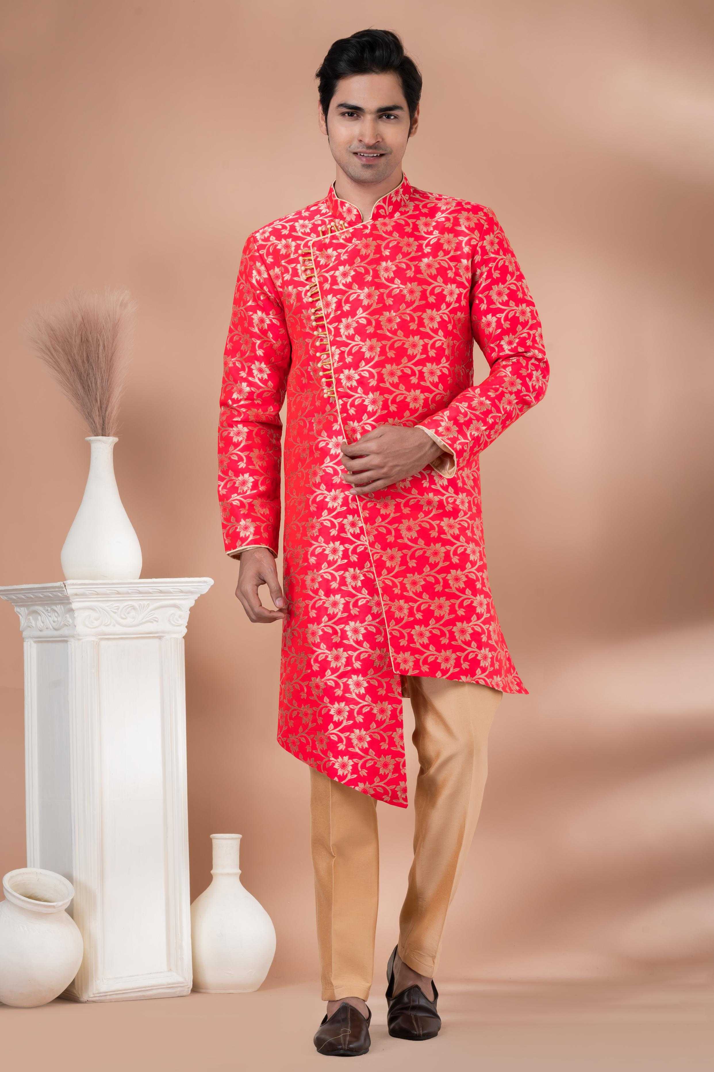 Ynf Jequard Silk RIN223 1712 Mens Wear Wholesale Kurta Set with Jacket Designer Ethnic Set Indo Western Manufacturer