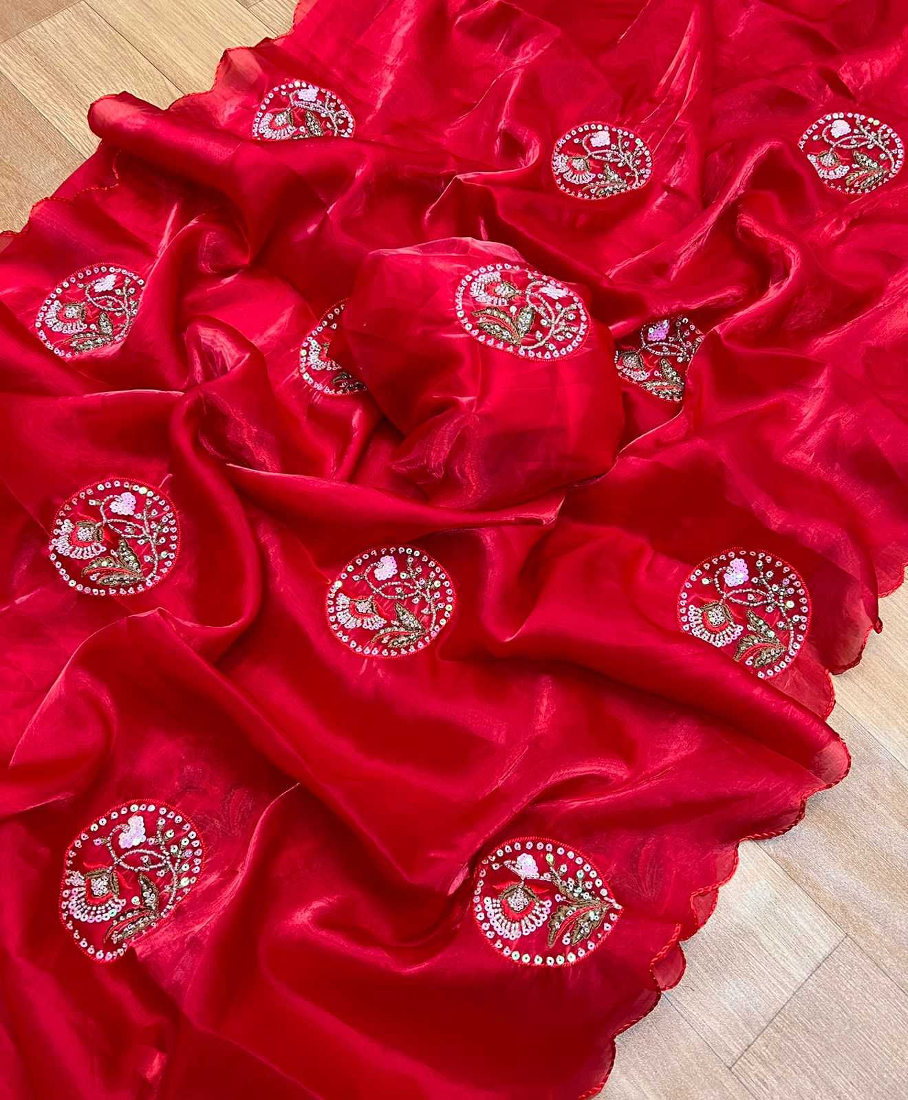 Ynf Jimmy Choo RIN198 Real Handworks Butta Sarees Wholesale Jimmy Choo Sarees Hand Work Sarees Butta Sarees Manufacturer