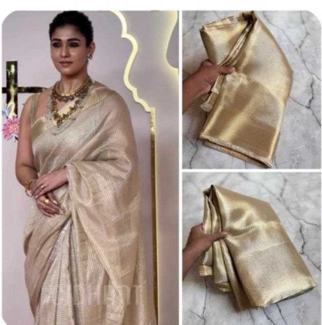 Ynf Kanjivaram Silk KESH525 NAYANTHARA TISSUE Silk Sarees Bollywood Collections Wholesale Kanjeevaram Sarees Nayanthara Manufacturer
