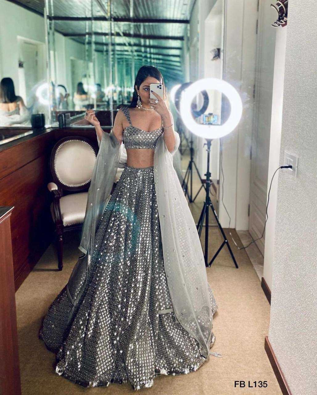 Ynf Kasturi Silk RIN213 L135 Lehengas Wholesale Silk Lehenga Sequins Lehenga Manufacturer