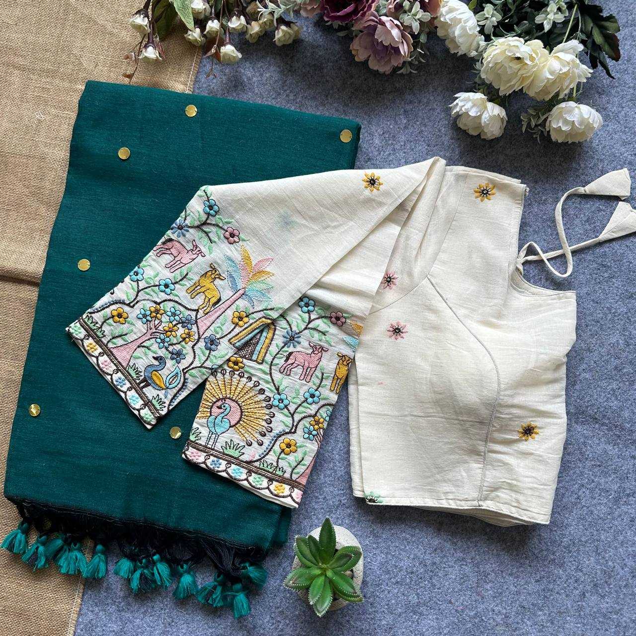 Ynf Khadi Cotton KESH388 hk40 Sarees Wholesale Fancy Sarees Sarees With Blouse Manufacturer
