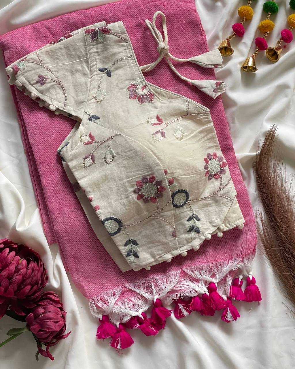 Ynf Khadi Cotton KESH388 LK01 Sarees Wedding Collections Festive Collections Wholesale Cotton Sarees Casual Sarees Sarees With Blouse Manufacturer