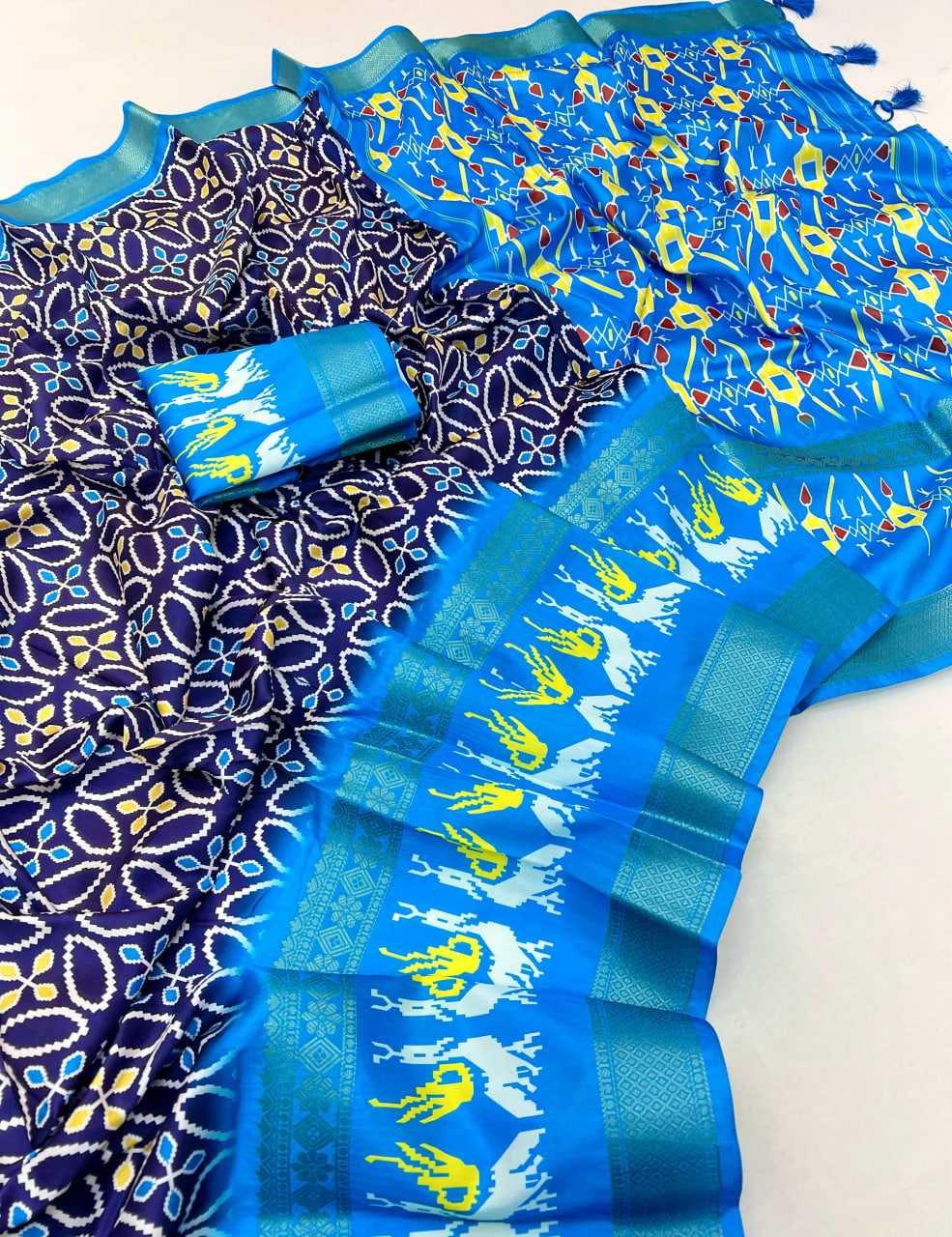 Ynf Lichi Silk RIN225 925 Sarees Wedding Collections Festive Collections Wholesale Printed Sarees Silk Sarees Sarees With Blouse Manufacturer