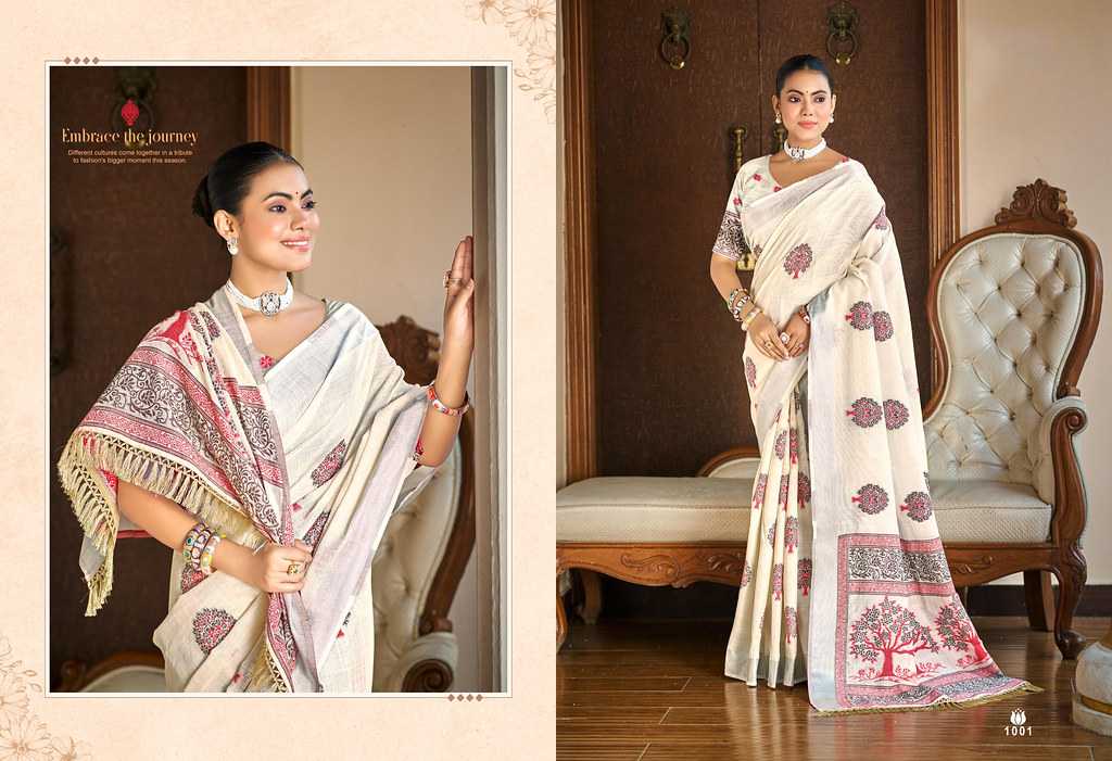Ynf Linen KESH462 711-Bindiya Sarees Wholesale Designer Sarees Manufacturer