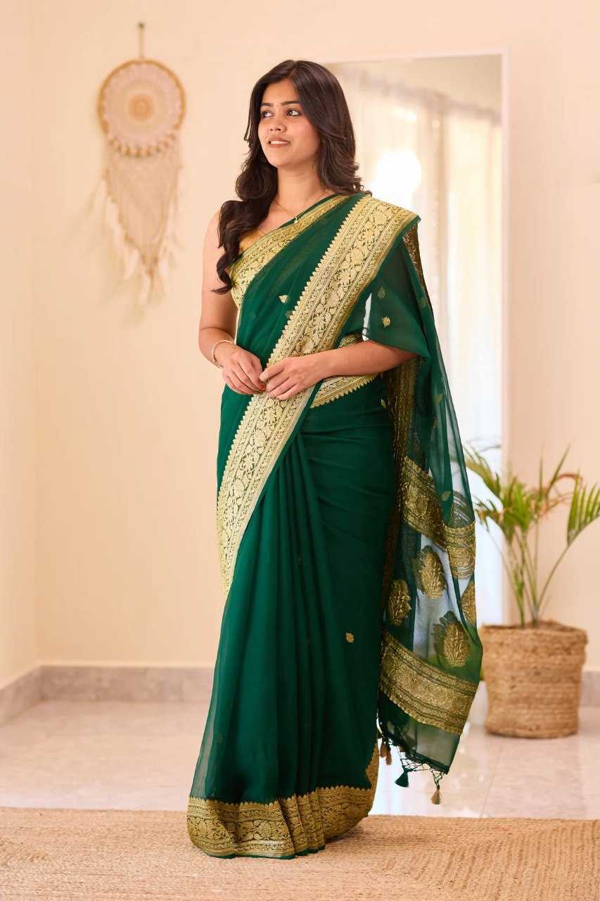 Ynf Linen RIN132 191 Sarees Wholesale Cotton Linen Sarees Jacquard Saree Linen Sarees Manufacturer
