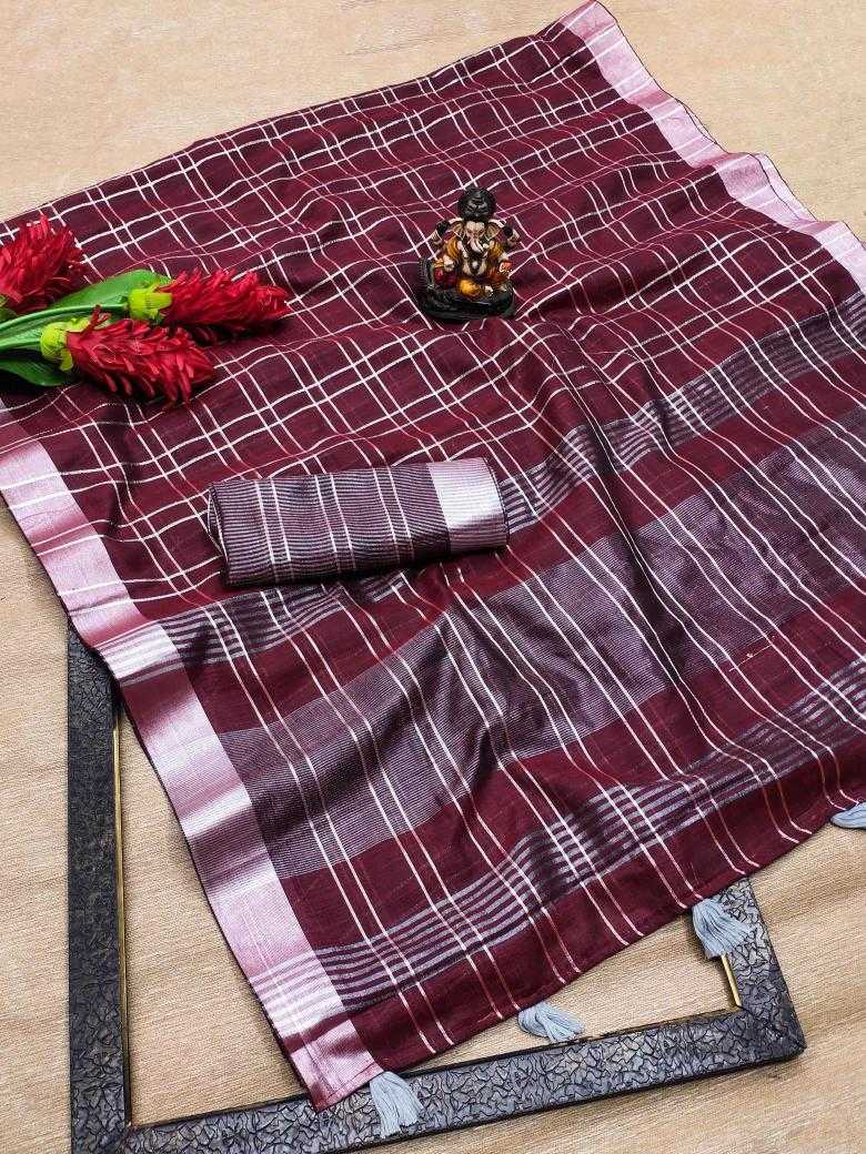 Ynf Linen RIN183 PRISHA Sarees Wholesale Designer Sarees Traditional Sarees Linen Sarees Manufacturer