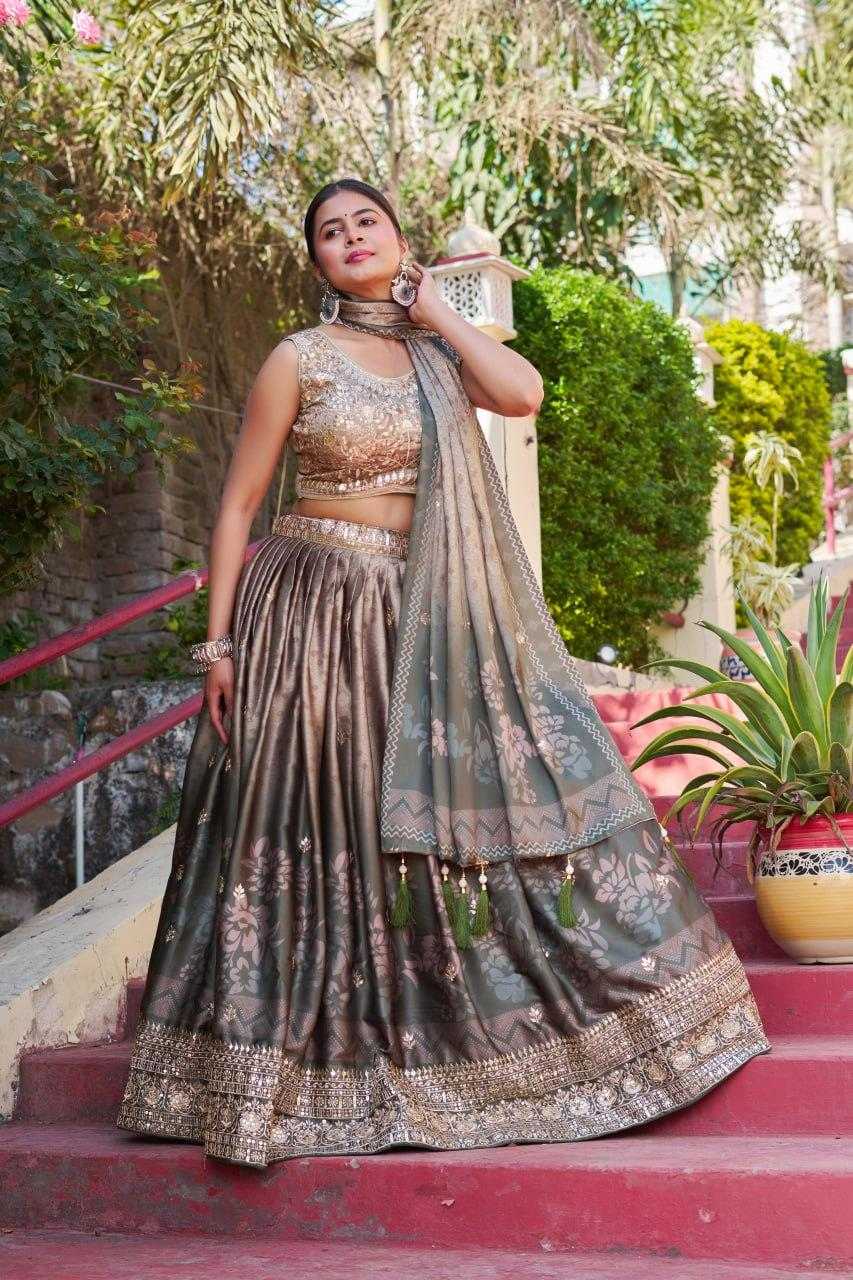 Ynf Maslin KESH511 sating Lehenga Lehengas Wholesale Designer Lehenga Traditional Lehenga Printed Lehenga Manufacturer