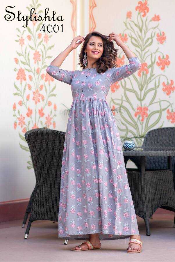 Ynf Maslin RIN131 4001 Gowns Wholesale Long Gowns Work Gowns Manufacturer
