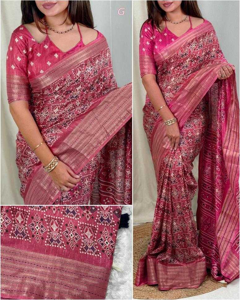 Ynf Muslin Cotton KESH500 Shivali Sarees Wholesale Printed Sarees Ajrakh Sarees Cotton Sarees Manufacturer
