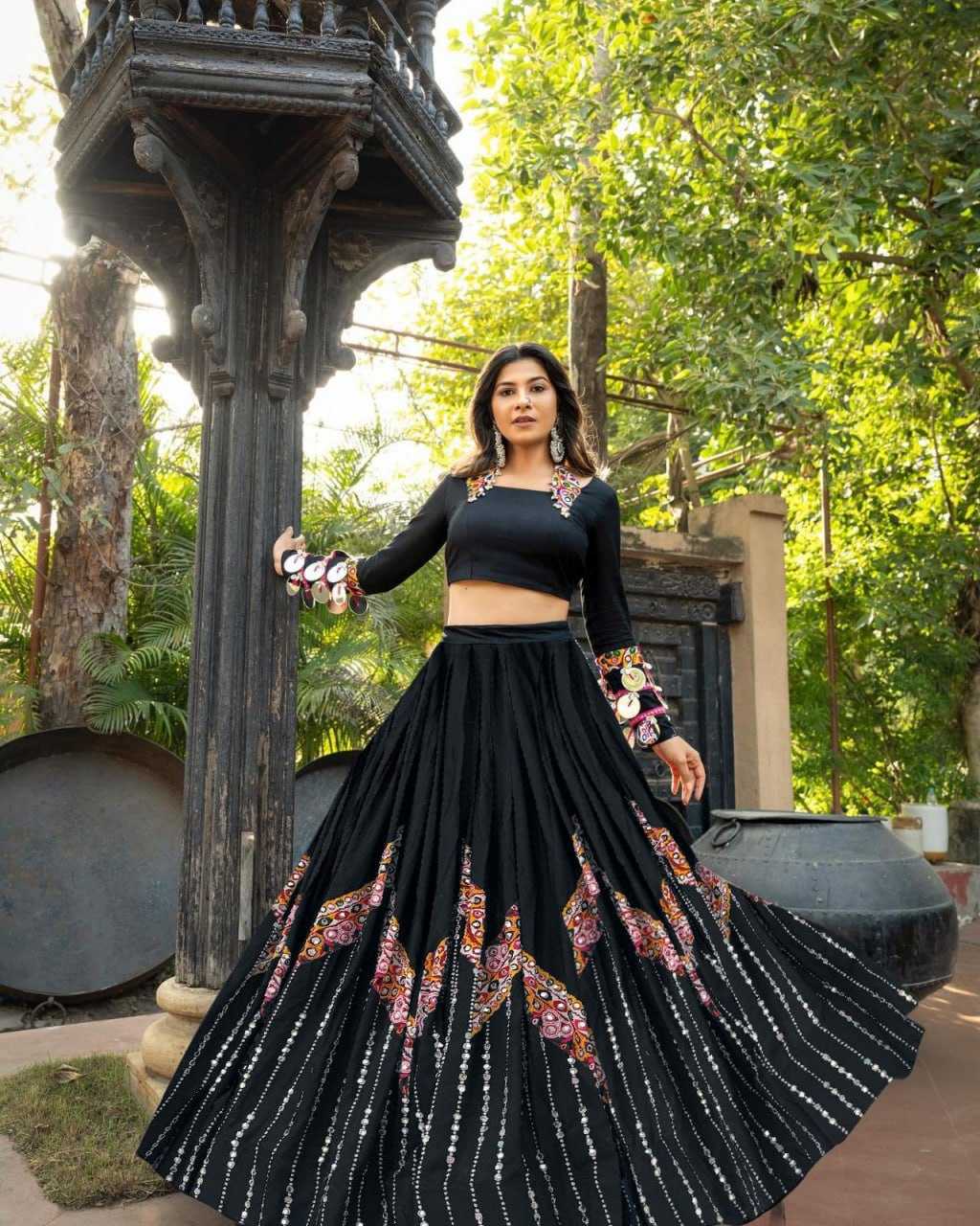 Ynf Muslin Cotton RIN207 1544 Lehengas Wedding Collections Festive Collections Wholesale Printed Lehenga Designer Lehenga Choli Mirror Work Lehenga Manufacturer