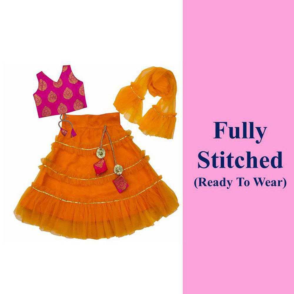 Ynf Net RIN204 DMAR Kids Wear Wholesale Kids Lehenga Kids Lehenga Choli Manufacturer