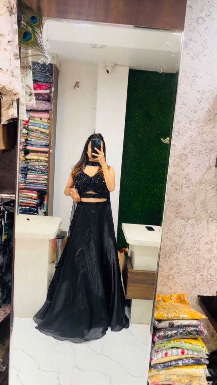 Ynf Organic Silk RIN157 5264 Lehengas Plus Size Collections Wholesale Designer Lehenga Silk Lehenga Sequins Lehenga Manufacturer