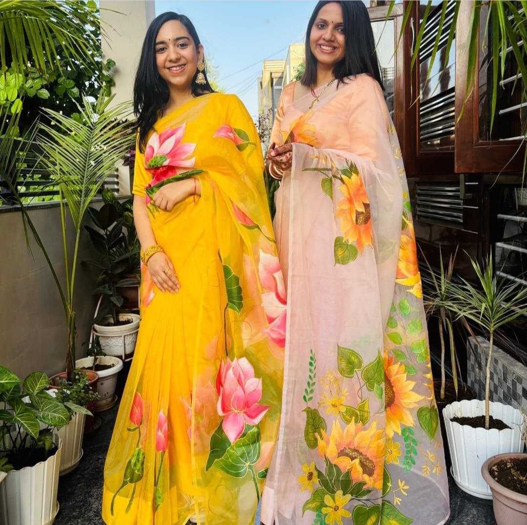 Ynf Organza KESH518 4365 Sarees Wholesale Organza Sarees Fancy Sarees Printed Sarees Manufacturer