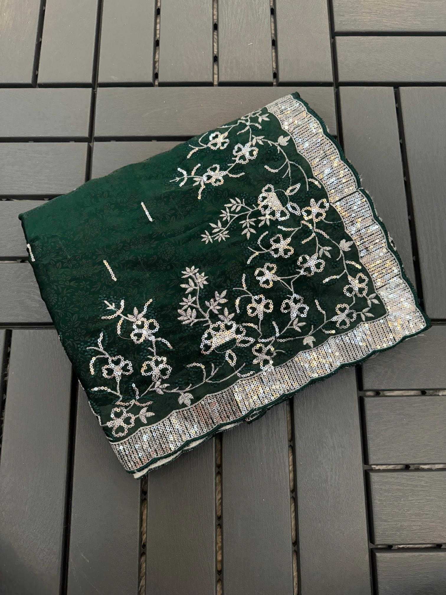 Ynf Organza RIN164 QUAE Sarees Wholesale Jimmy Choo Sarees Organza Sarees Embroidered Sarees Manufacturer
