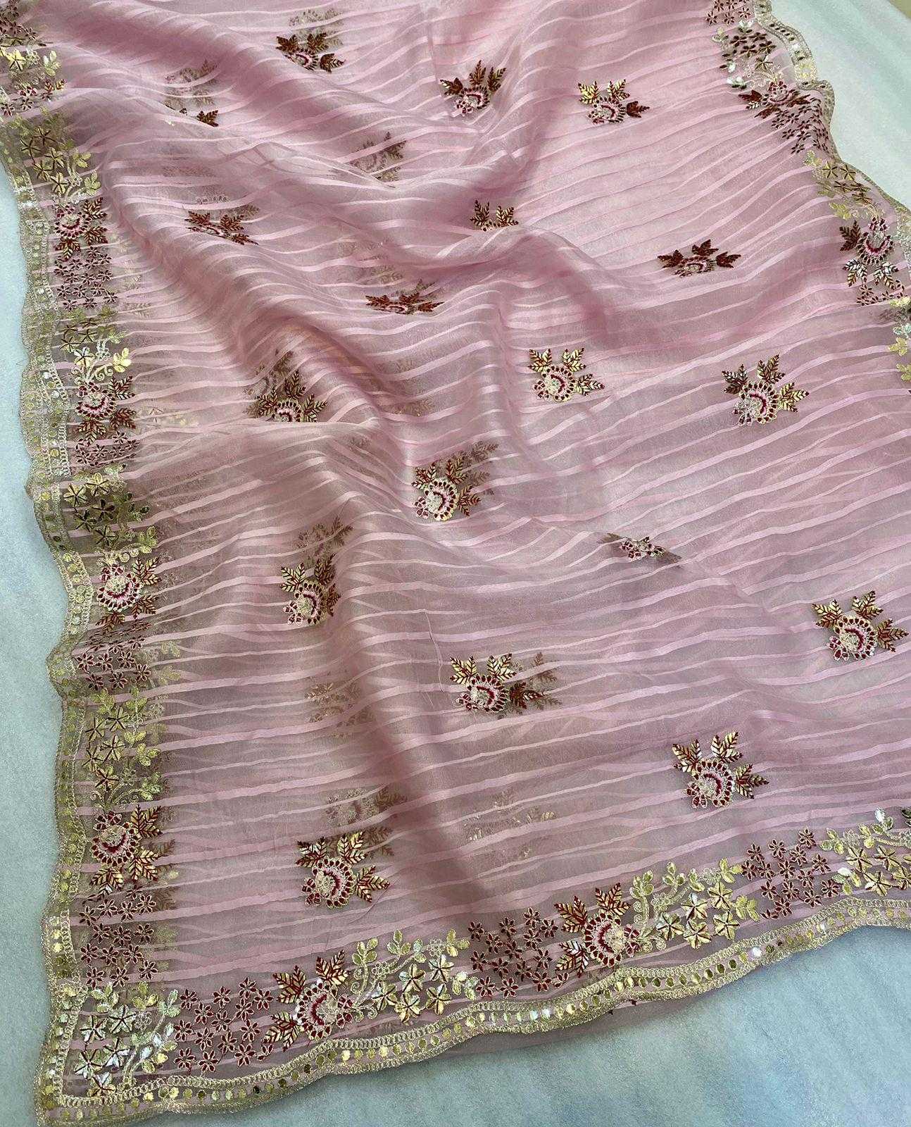 Ynf Organza RIN164 thread work Sarees Festive Collections Wholesale Designer Sarees Organza Sarees Onam Collections Manufacturer