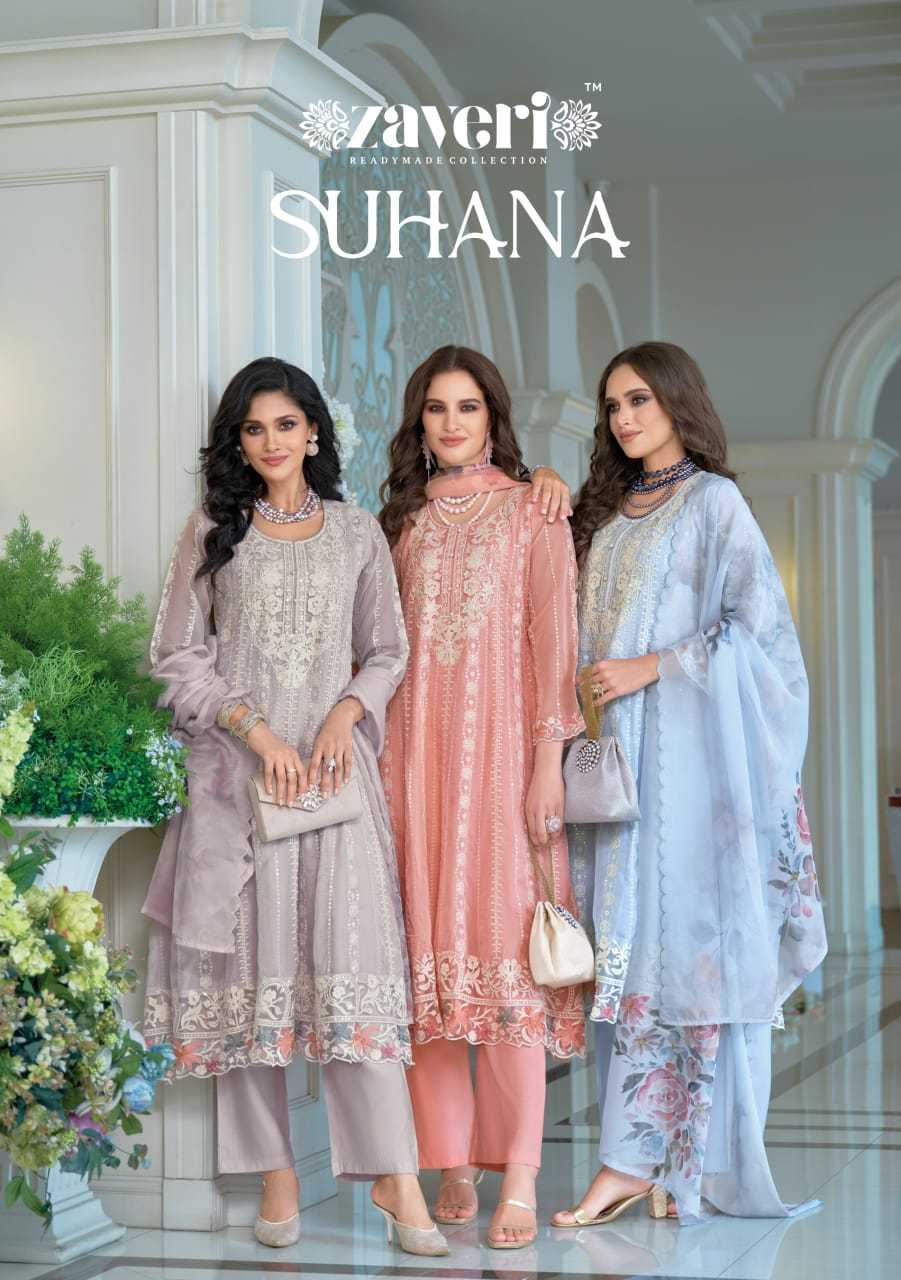 Ynf Organza RIN190 Suhana Setwise Collections Wholesale Dresses & Suits Catalogs Manufacturer
