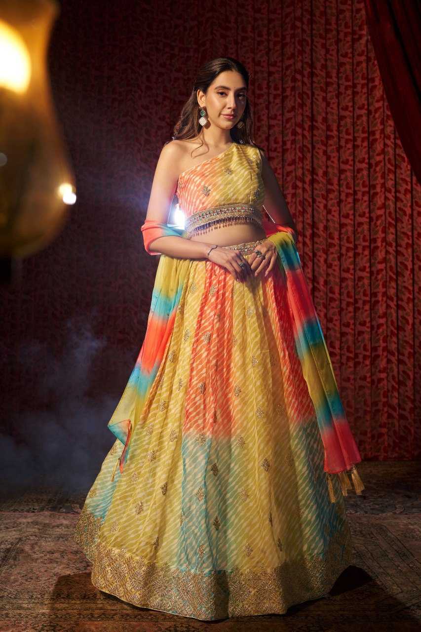 Ynf Organza RIN228 287 Lehengas Wholesale Fancy Lehenga Printed Lehenga Embroidered Lehenga Manufacturer