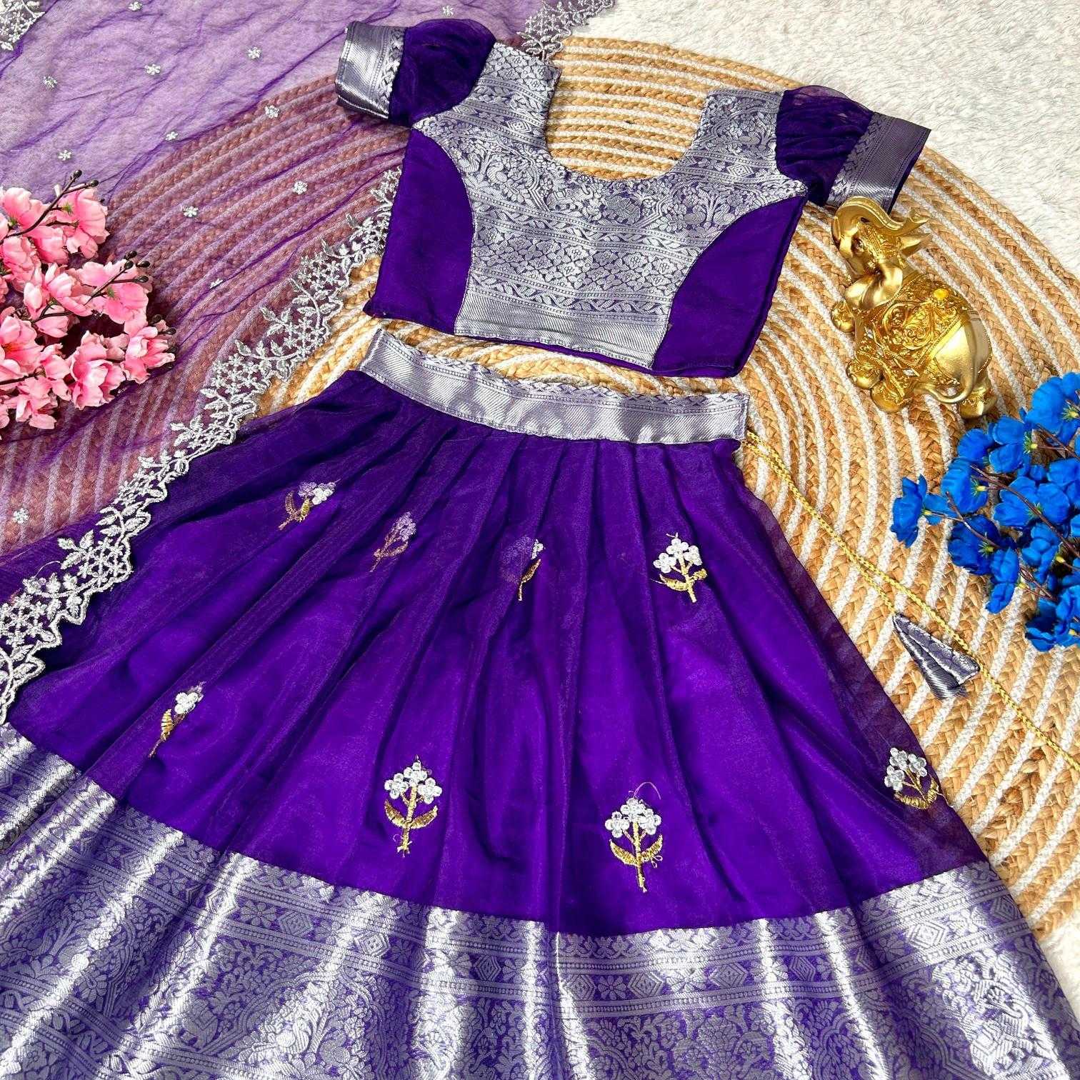 Ynf Organza RIN235 KAMLA Kids Wear Wholesale Kids Lehenga Kids Lehenga Choli Baby Girl Lehenga Manufacturer