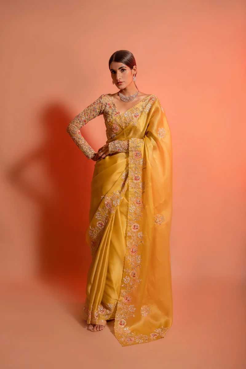 Ynf Organza Silk RIN188 jannat Silk Sarees Wedding Collections Wholesale Party Wear Silk Sarees Sangeet Outfits Manufacturer