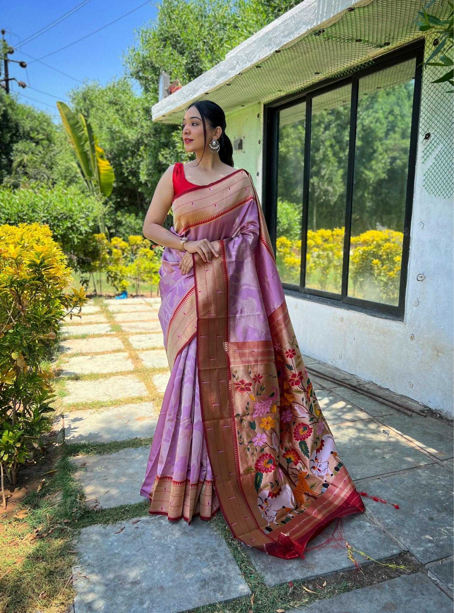 Ynf Paithani Silk KESH249 GAURI Silk Sarees Wholesale Paithani Sarees Soft Silk Sarees Designer Silk Sarees Manufacturer