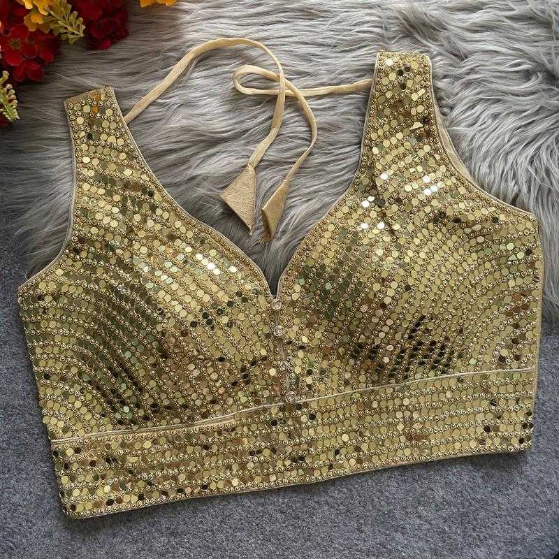 Ynf Phantom Silk KESH426 SHABYACHI MIRROR Readymade Blouses Wholesale Blouse Designer Blouse Party Wear Blouse Manufacturer